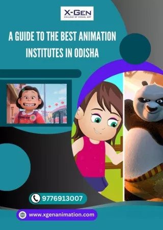 Best animation institute
