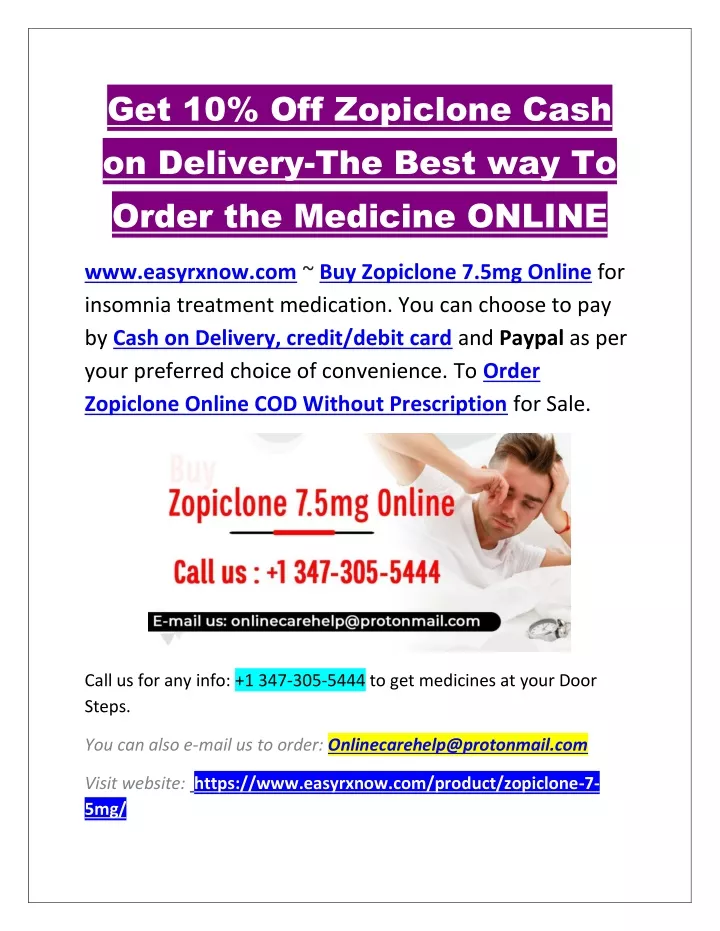 get 10 off zopiclone cash on delivery the best