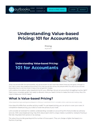 Unlocking Value: The Definitive Guide to Value-based Pricing for Accountants