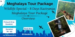 Kaziranga and Meghalaya Adventure - 8-Day Wildlife Tour
