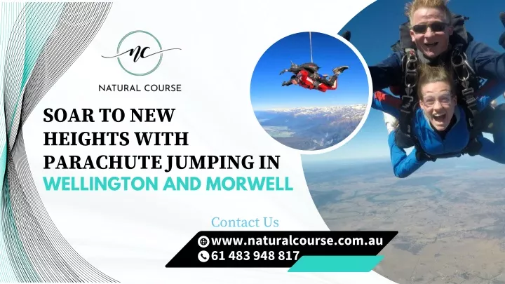 soar to new heights with parachute jumping in