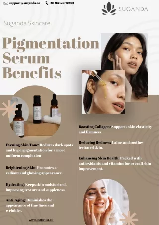 Pigmentation Serum Benefits