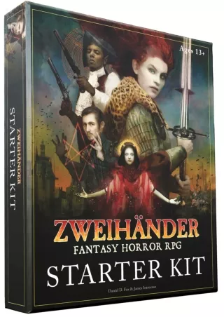 Zweihander Fantasy Horror RPG: Starter Kit