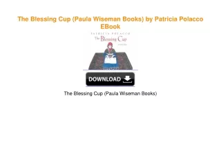 The Blessing Cup (Paula Wiseman Books) by Patricia Polacco EBook