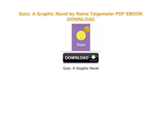 Guts: A Graphic Novel by Raina Telgemeier PDF EBOOK DOWNLOAD