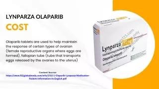 Lynparza Olaparib Cost