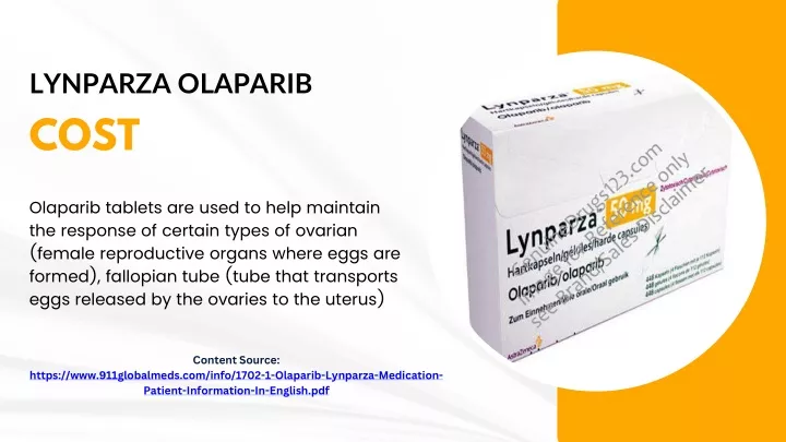 lynparza olaparib