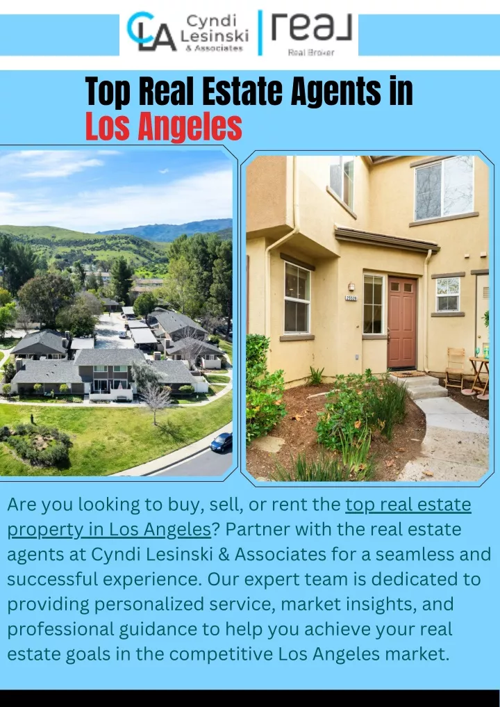 top real estate agents in los angeles