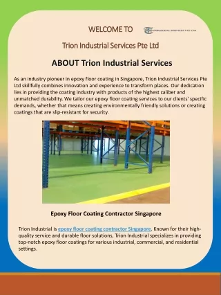 Reliable Epoxy Floor Coating Contractor