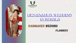 Destination wedding In Kerala