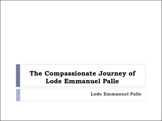 The Compassionate Journey of Lode Emmanuel Palle