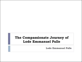 the compassionate journey of lode emmanuel palle