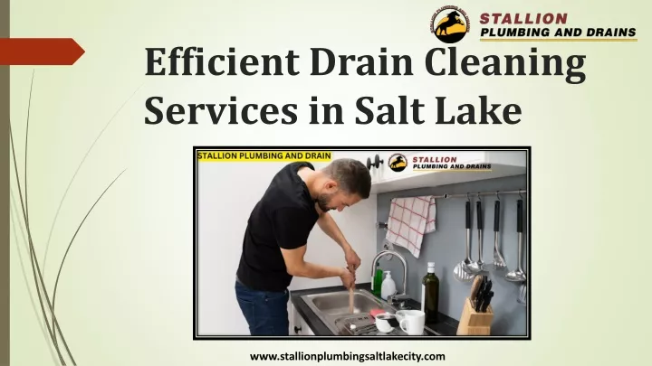 efficient drain cleaning services in salt lake