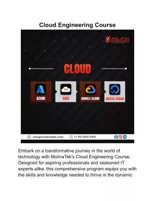 Cloud Engineering Course