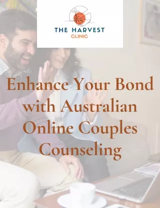 Enhance Your Bond with Australian Online Couples Counseling