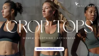 Crop Tops  Women's Clothing by Move Like Diva