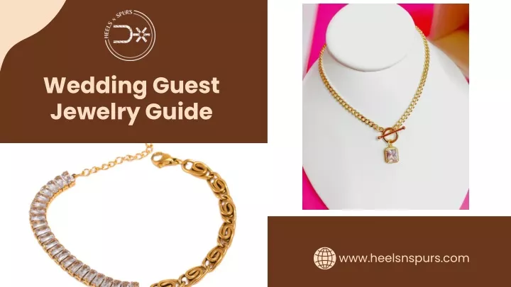 wedding guest jewelry guide