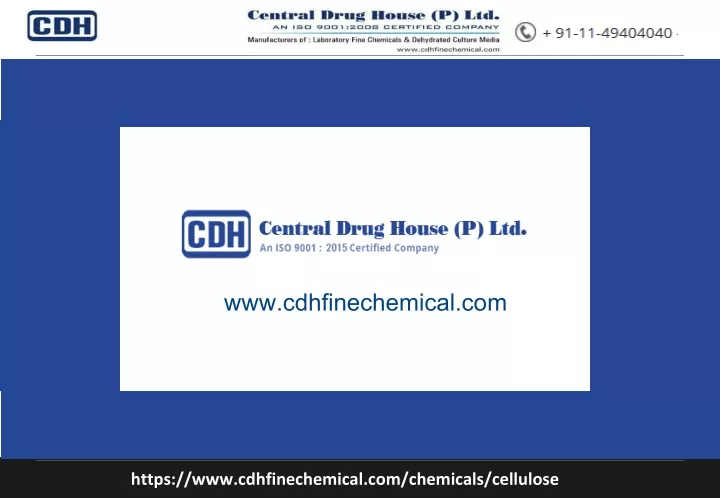 www cdhfinechemical com
