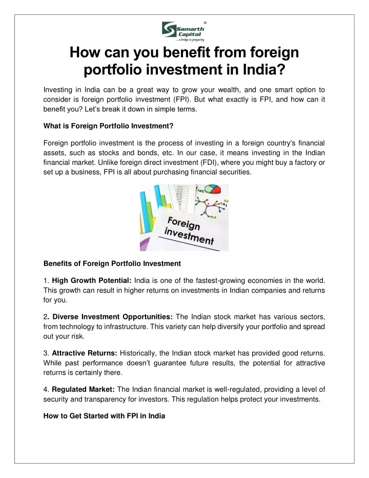 how can you benefit from foreign portfolio