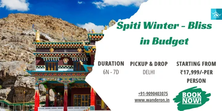 spiti winter bliss in budget