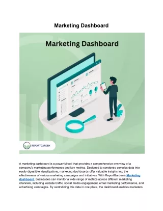 Marketing Dashboard