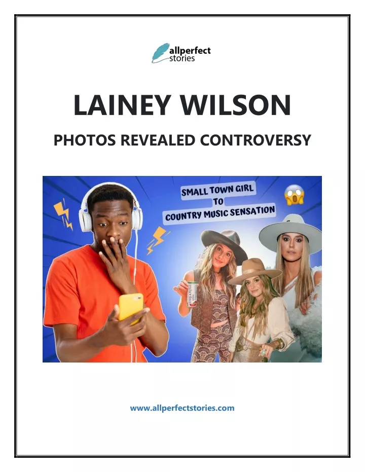 lainey wilson photos revealed controversy