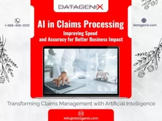 Transforming Claims Management with Artificial Intelligence | DataGenix