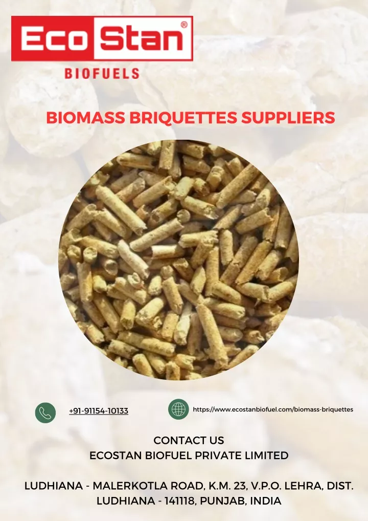 biomass briquettes suppliers