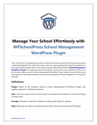Manage Your School Effortlessly with an All-in-One School Management WordPress Plugin