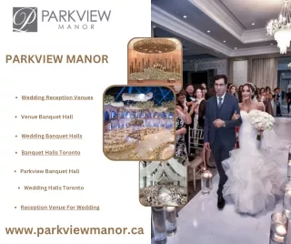 Elegant Celebrations: Discover Our Premier Wedding Reception Venues