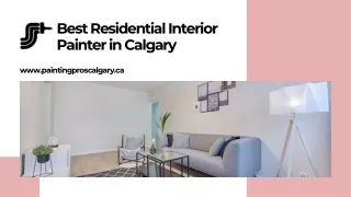 Best Residential Interior Painter in Calgary
