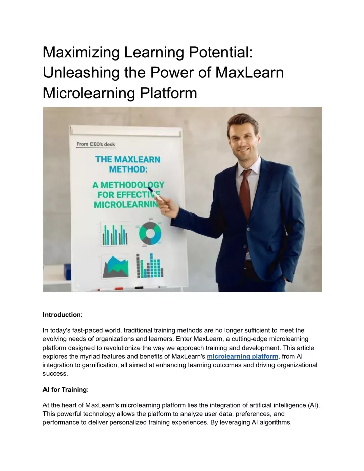 maximizing learning potential unleashing