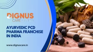 Best Ayurvedic PCD Pharma Franchise in India