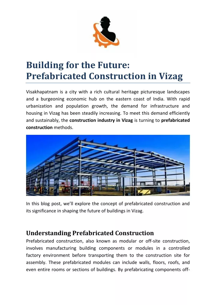 building for the future prefabricated