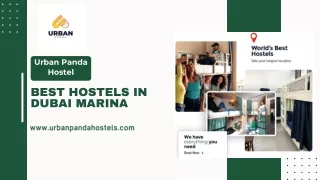 Best Hostels in Dubai Marina