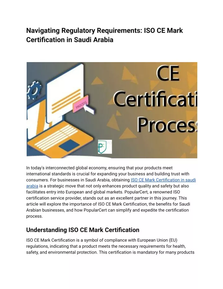 Ppt Navigating Regulatory Requirements Iso Ce Mark Certification In