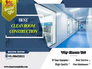 Clean Room Construction Chennai