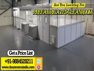 Prefabricated Cleanroom Chennai