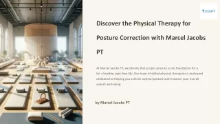 Experience the Best Physical Therapy for Posture Correction