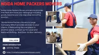 Movers Packers In Noida