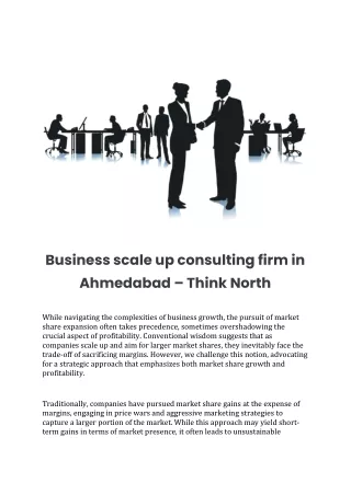 Business growth consultant in Ahmedabad - Think North