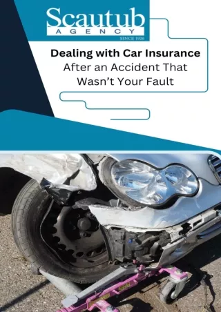 Dealing with Car Insurance After an Accident That Wasn’t Your Fault