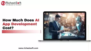 How Much Does AI App Development Cost
