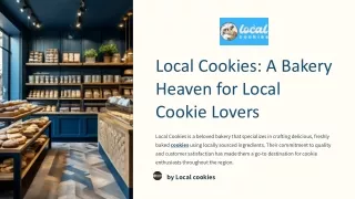 local cookies a bakery heaven for local cookie
