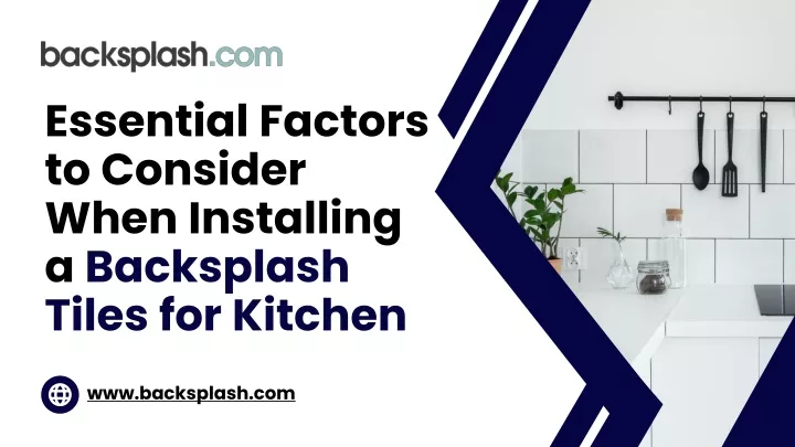 essential factors to consider when installing