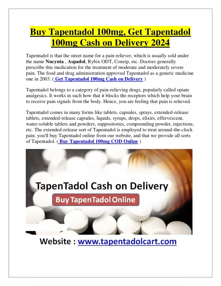 buy tapentadol 100mg get tapentadol 100mg cash
