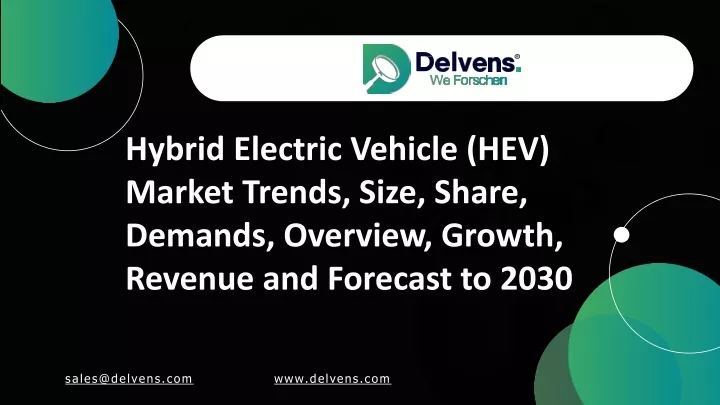 hybrid electric vehicle hev market trends size