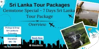 Sri Lanka Gemstone Adventure - 7 Day Tour