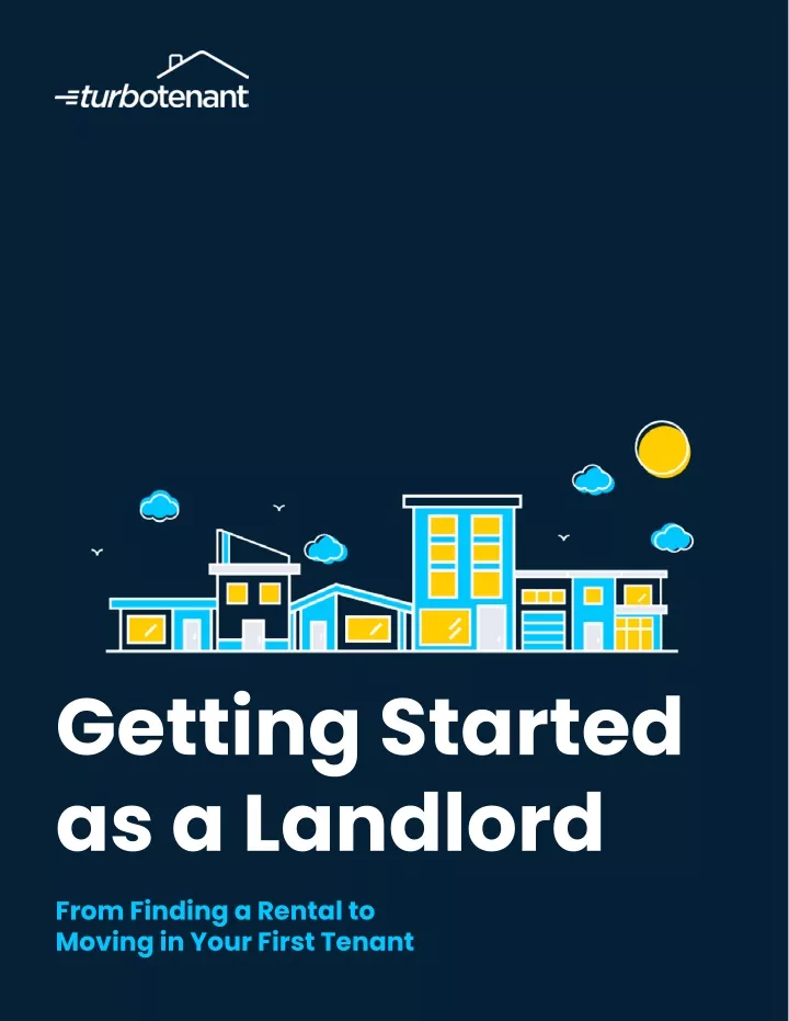 getting started as a landlord