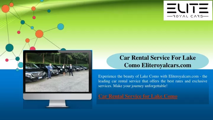 car rental service for lake como eliteroyalcars